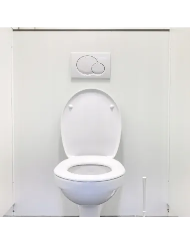 Uniwersalna antybakteryjna Deska Sedesowa WC DUROPLAST Biała WOLNOOPADAJĄCA