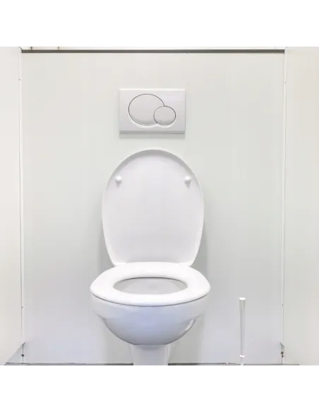 Uniwersalna antybakteryjna Deska Sedesowa WC DUROPLAST Biała WOLNOOPADAJĄCA