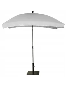 PARASOL Łamany Regulowany 2x1,3m PROSTOKĄTNY Ogrodowy 200x130cm Jasny Szary 2