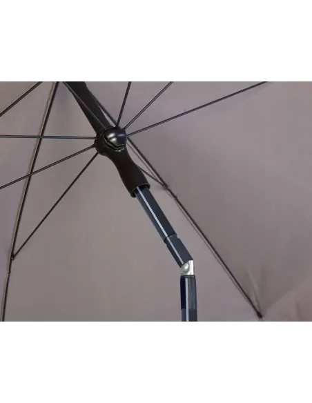 PARASOL Łamany Regulowany 2m OKRĄGŁY Ogrodowy Na Balkon 200cm OLIWKOWY