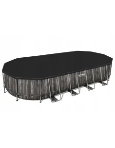 BASEN STELAŻOWY OGRODOWY 732x366x122 BESTWAY Zestaw POMPA DRABINKA 5611T 2