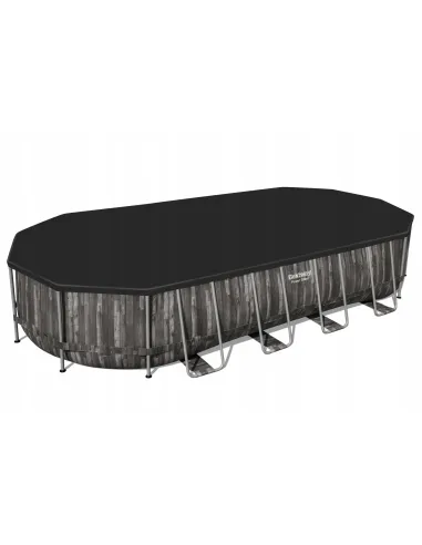 BASEN STELAŻOWY OGRODOWY 732x366x122 BESTWAY Zestaw POMPA DRABINKA 5611T