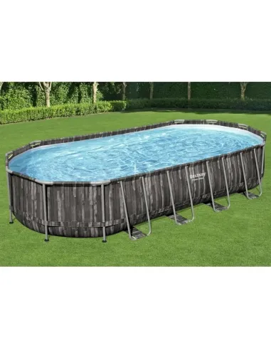 BASEN STELAŻOWY OGRODOWY 732x366x122 BESTWAY Zestaw POMPA DRABINKA 5611T