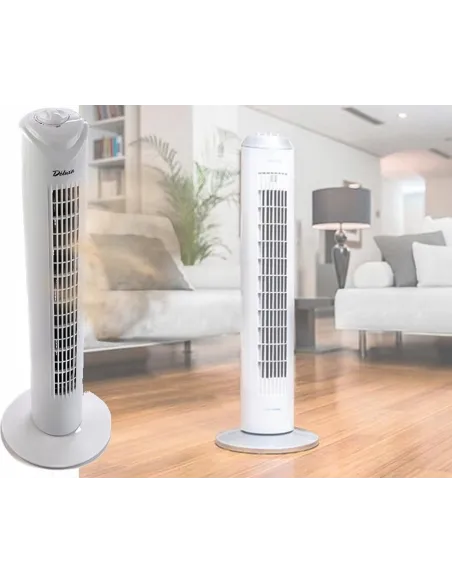 Wentylator KOLUMNOWY Stojący 80cm Wiatrak OSCYLACJE Mocny 45w