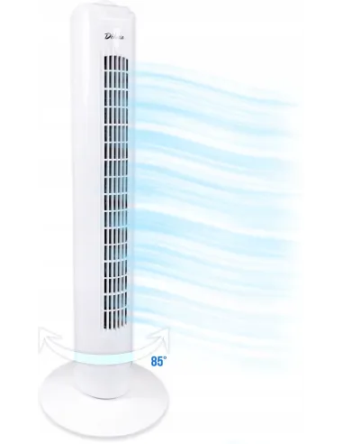 Wentylator KOLUMNOWY Stojący 80cm Wiatrak OSCYLACJE Mocny 45w