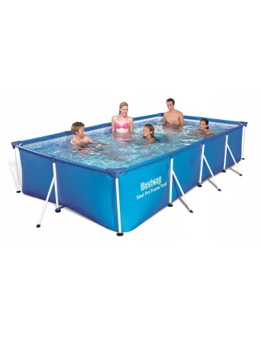 Basen STELAŻOWY BESTWAY 56424 400x201x81 cm Zestaw POMPA z Filtrem