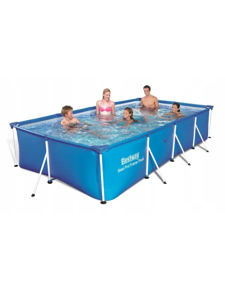Basen STELAŻOWY BESTWAY 56424 400x201x81 cm Zestaw POMPA z Filtrem