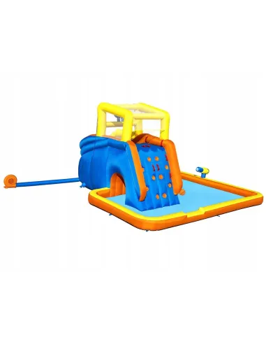 Bestway ogromny WODNY PLAC ZABAW 551x502x265cm zjeżdżalnia ścianka 53377