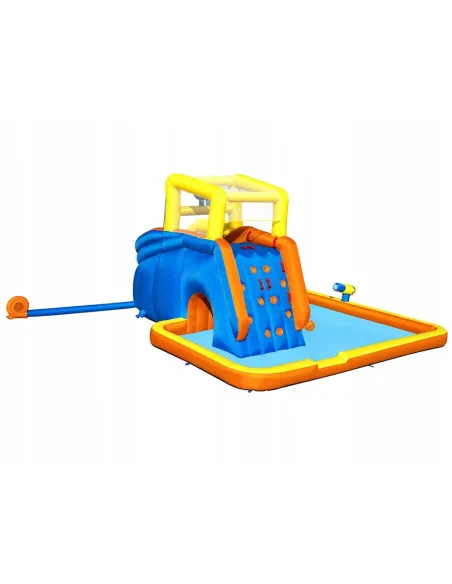 Bestway ogromny WODNY PLAC ZABAW 551x502x265cm zjeżdżalnia ścianka 53377