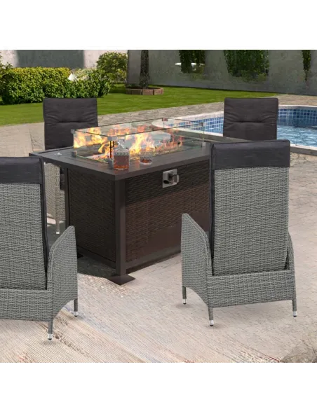 2xKRZESŁO FOTEL Krzesła Brisbane RATTAN ROZKŁADANE