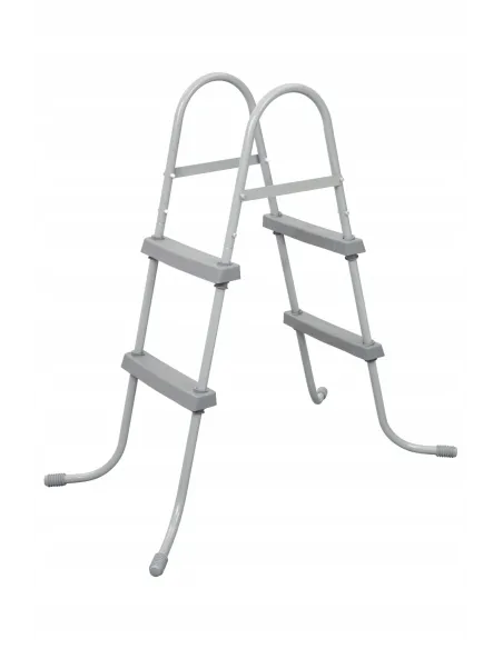 WYGODNA STABILNA MOCNA DRABINKA DWUSTRONNA DO BASENU 84 cm BESTWAY 58430