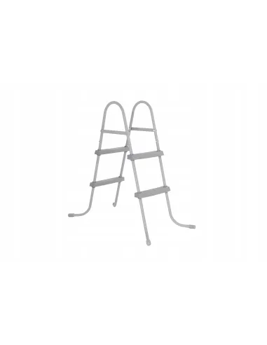 WYGODNA STABILNA MOCNA DRABINKA DWUSTRONNA DO BASENU 84 cm BESTWAY 58430