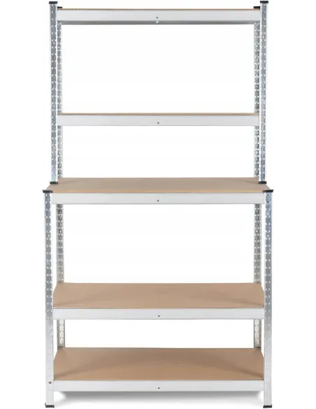 REGAŁ METALOWY z Nadstawką 5 Półek WARSZTATOWY Garażowy 180x100x60