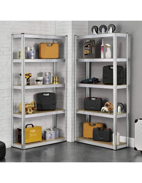Regał HEAVY Metalowy MAGAZYNOWY GARAŻOWY Do PIWNICY 180x92x46cm 1325kg