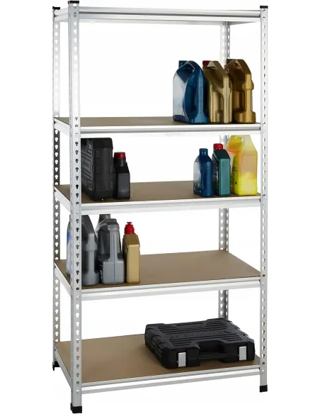 Regał HEAVY Metalowy MAGAZYNOWY GARAŻOWY Do PIWNICY 180x92x46cm 1325kg