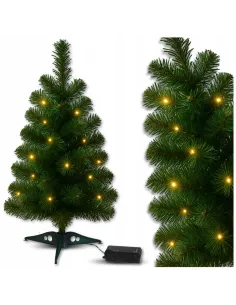 Choinka Świąteczna Drzewko z Oświetleniem LED 45cm TIMER