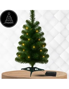 Choinka Świąteczna Drzewko z Oświetleniem LED 45cm TIMER 2