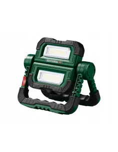 NAŚWIETLACZ LED HALOGEN LAMPA REFLEKTOR BUDOWLANY SKŁADANY AKUMULATOR