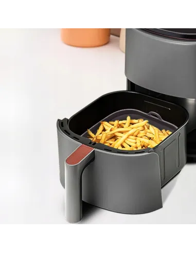 5x WKŁAD SILIKONOWY SKŁADANY DO AIR FRYER FRYTKOWNICY FORMA DO PIECZENIA