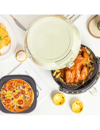 5x WKŁAD SILIKONOWY SKŁADANY DO AIR FRYER FRYTKOWNICY FORMA DO PIECZENIA