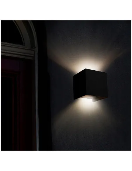 Kinkiet Zewnętrzny LED Lampa Elewacyjna Ogrodowa Ścienna IP54 RGB WiFi