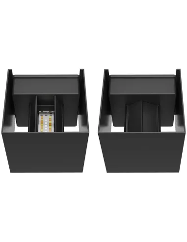 Kinkiet Zewnętrzny LED Lampa Elewacyjna Ogrodowa Ścienna IP54 RGB WiFi