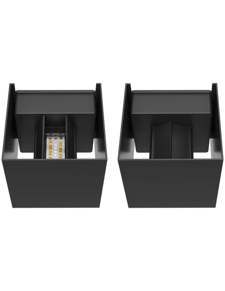 Kinkiet Zewnętrzny LED Lampa Elewacyjna Ogrodowa Ścienna IP54 RGB WiFi