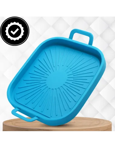 WKŁAD SILIKONOWY SKŁADANY DO AIR FRYER FRYTKOWNICY FORMA DO PIECZENIA