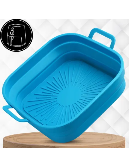5x WKŁAD SILIKONOWY SKŁADANY DO AIR FRYER FRYTKOWNICY FORMA DO PIECZENIA
