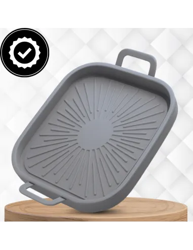 WKŁAD SILIKONOWY SKŁADANY DO AIR FRYER FRYTKOWNICY FORMA DO PIECZENIA