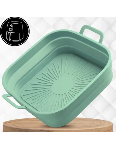 5x WKŁAD SILIKONOWY SKŁADANY DO AIR FRYER FRYTKOWNICY FORMA DO PIECZENIA