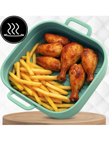 5x WKŁAD SILIKONOWY SKŁADANY DO AIR FRYER FRYTKOWNICY FORMA DO PIECZENIA