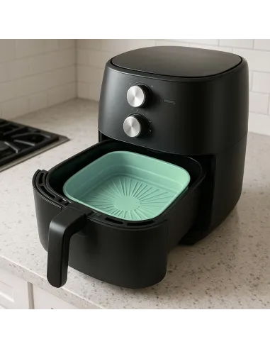 5x WKŁAD SILIKONOWY SKŁADANY DO AIR FRYER FRYTKOWNICY FORMA DO PIECZENIA