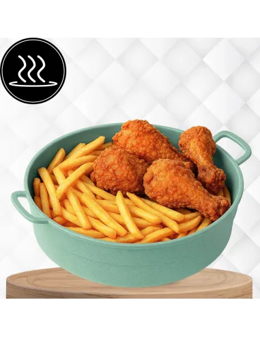 5x WKŁAD SILIKONOWY SKŁADANY DO AIR FRYER FRYTKOWNICY FORMA DO PIECZENIA