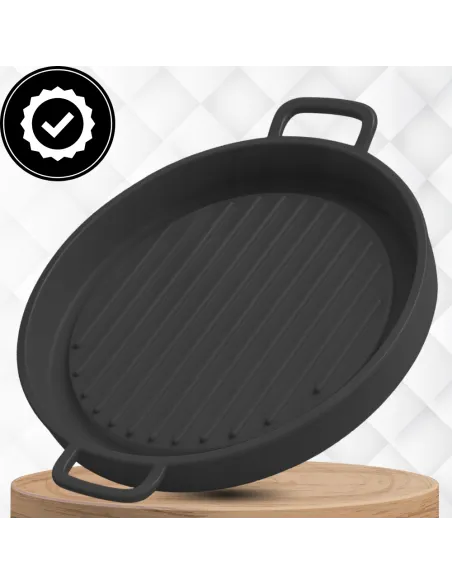 WKŁAD SILIKONOWY SKŁADANY DO AIR FRYER FRYTKOWNICY FORMA DO PIECZENIA
