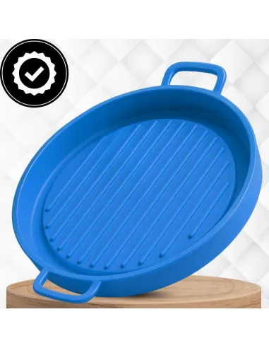 WKŁAD SILIKONOWY SKŁADANY DO AIR FRYER FRYTKOWNICY FORMA DO PIECZENIA