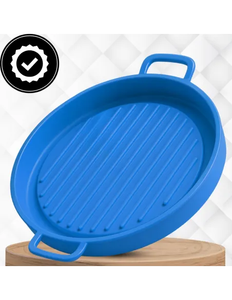 WKŁAD SILIKONOWY SKŁADANY DO AIR FRYER FRYTKOWNICY FORMA DO PIECZENIA