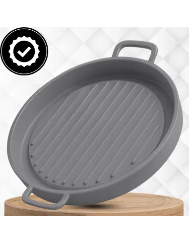 WKŁAD SILIKONOWY SKŁADANY DO AIR FRYER FRYTKOWNICY FORMA DO PIECZENIA
