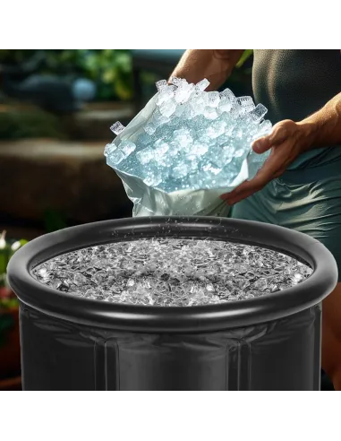 BECZKA DO MORSOWANIA WANNA LODOWA BASEN DO REGENERACJI 450L PRZENOŚNY BALIA