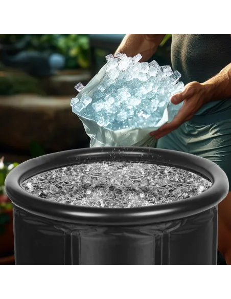 BECZKA DO MORSOWANIA WANNA LODOWA BASEN DO REGENERACJI 450L PRZENOŚNY BALIA