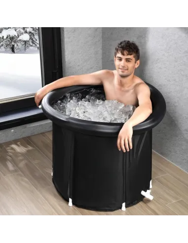 BECZKA DO MORSOWANIA WANNA LODOWA BASEN DO REGENERACJI 450L PRZENOŚNY BALIA
