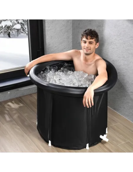 BECZKA DO MORSOWANIA WANNA LODOWA BASEN DO REGENERACJI 450L PRZENOŚNY BALIA
