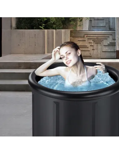BECZKA DO MORSOWANIA WANNA LODOWA BASEN DO REGENERACJI 450L PRZENOŚNY BALIA