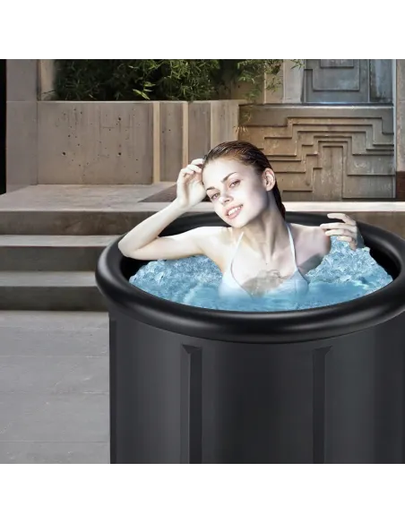 BECZKA DO MORSOWANIA WANNA LODOWA BASEN DO REGENERACJI 450L PRZENOŚNY BALIA