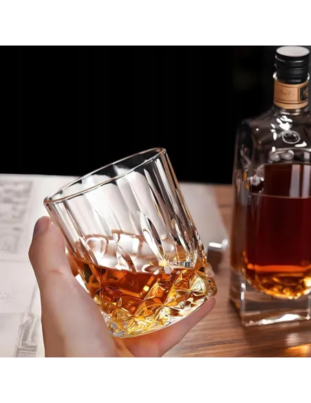 Zestaw do Whisky KARAFKA 900ml + 6x SZKLANEK w ELEGANCKIM Pudełku