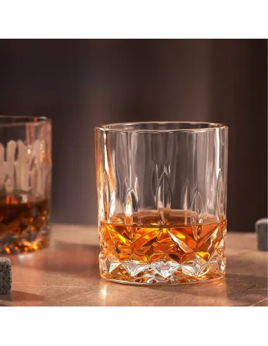 Zestaw do Whisky KARAFKA 900ml + 6x SZKLANEK w ELEGANCKIM Pudełku