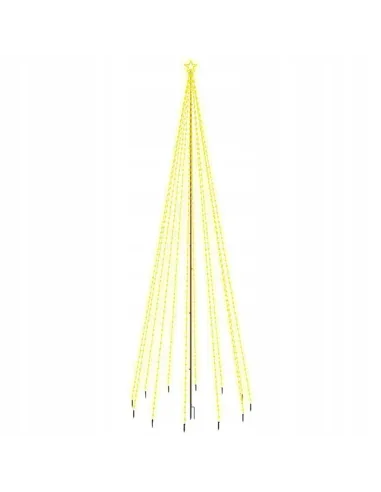 CHOINKA DUŻA ZEWNĘTRZNA Fairybell 800cm 480 LED Biały Ciepły