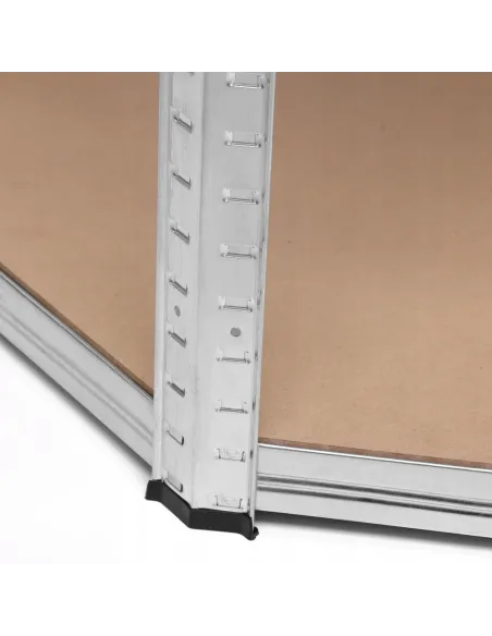 REGAŁ NAROŻNY METALOWY 2w1 MAGAZYNOWY GARAŻOWY 180x90x40cm 875kg