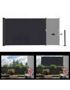 MARKIZA Boczna TARASOWA Balkonowa Roleta Parawan Zwijana 140 x 300 cm 2