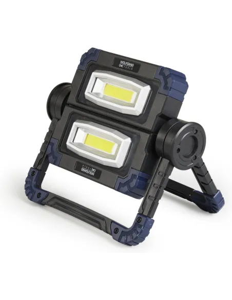 NAŚWIETLACZ LED HALOGEN LAMPA REFLEKTOR BUDOWLANY SKŁADANY na Baterie